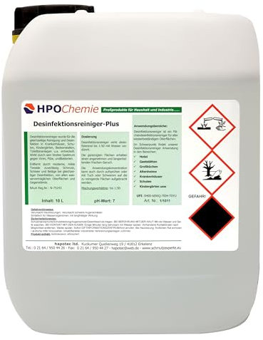 HPOChemie Oberflächen - Desinfektionsreiniger-Plus (5 Liter)