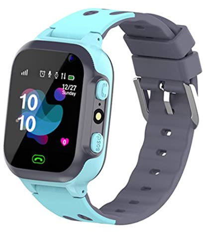 Yeory Smart Watch for Kids, Smartwatch Location Tracker with Camera, Kids Smart Watch, Waterproof Wrist Game Smartwatch Blue
