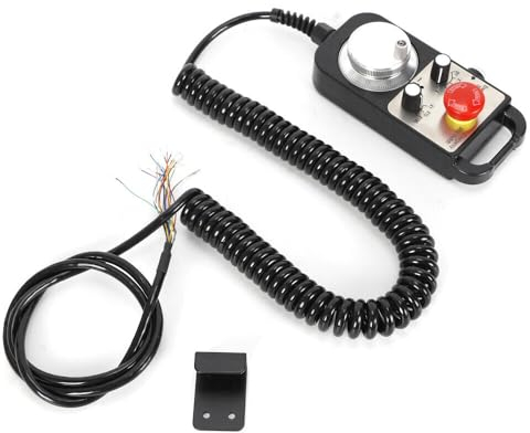 4 ejes volante electrónico MPG remolque CNC electrónico volante interruptor de emergencia colgante para torno fresadora 4 ejes CNC torno
