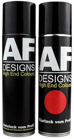 Alex Flittner Designs Bombe aérosol compatible avec CITROÉN EKQD ROUGE LUCIFER NACRE Vernis pour carrosserie automobile