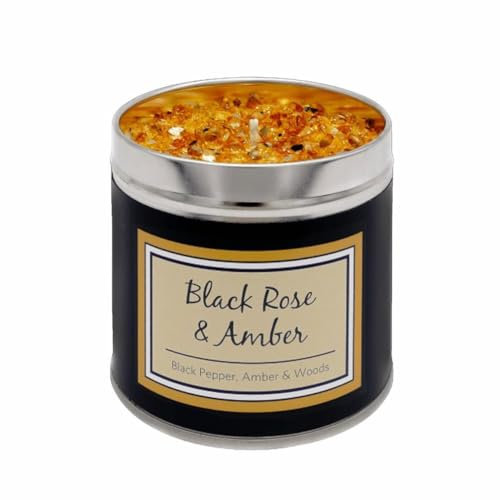 Best Kept Secrets Black Rose & Amber Tin Candle