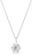 Einzelstück® Halskette mit Mini Sonnen Anhänger I 925 Sterling Silberkette Sonne I 14K Gold I Roségold vergoldet I Silberkette Minimal Sun mit Zirkonia Steinen I Echtschmuck (Minimal Sun Rosegold)