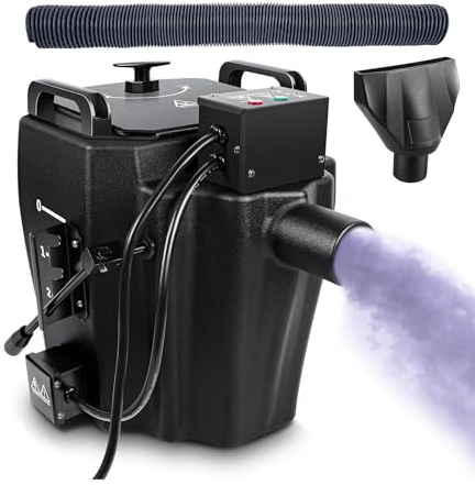 Máquina De Niebla Baja, Máquina De Niebla De Hielo Seco De 3500 W Con Tubo, Capacidad De Agua De 10 L Y Salida Continua Máxima De 3 Minutos, Para Efecto De Escenario Del País De Las Maravillas