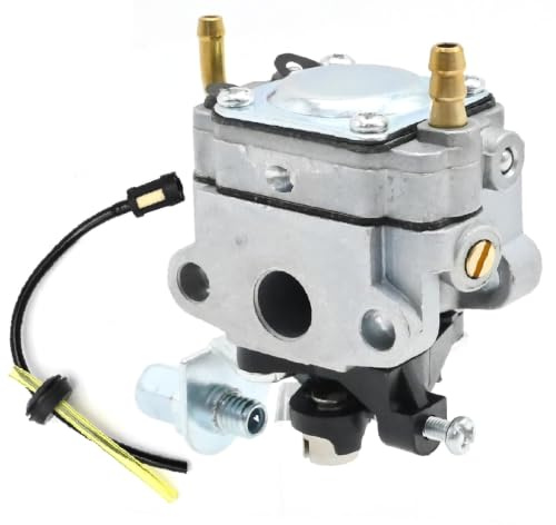 JUUDDENPARTS Carburettor Carb Kit with Fuel Line Assembly, Replacement for TTL488GDO 2 IN1 and TTK587GDO 4 IN1 Hedge Trimmer Cutter Carburettor, Replaces TTL488GDO TTK587GDO
