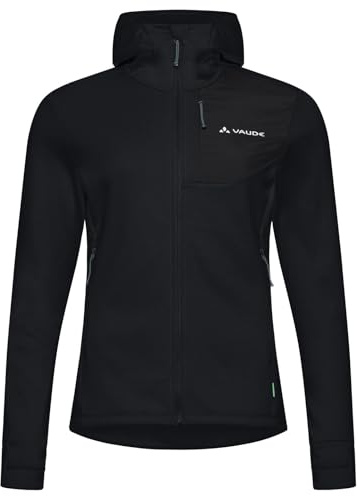 VAUDE Damen Fleece Jacke Monviso Fleece Jacket III, elastisch, warm, feuchtigkeitsregulierend und schnelltrocknend, Passform: Slim fit