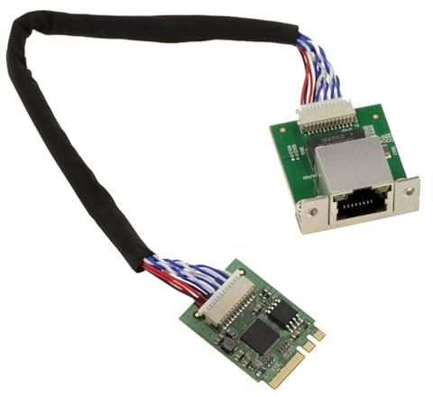 KALEA-INFORMATIQUE M2 M.2 NGFF E A Key 2.5 Gigabit RJ45 LAN ethernet 10 100 1000 1G 2.5G. mit Intel I226 SRKTV Chipsatz.