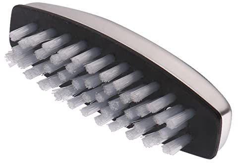 Ipetboom Deordorizing Bar Soap Brush Compact Stainless Steel Nail Cleaning Brush for Smell Removal