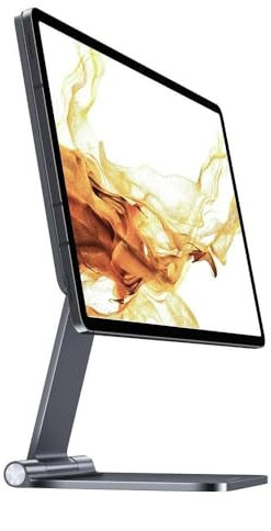Supporto magnetico for tablet Lululook adatto for Samsung Galaxy Tab S10 S9 Ultra 14.6 S8 Ultra S9/S7/S8 Plus S7 FE Supporto da tavolo regolabile(Tab S8 Ultra 14.6)