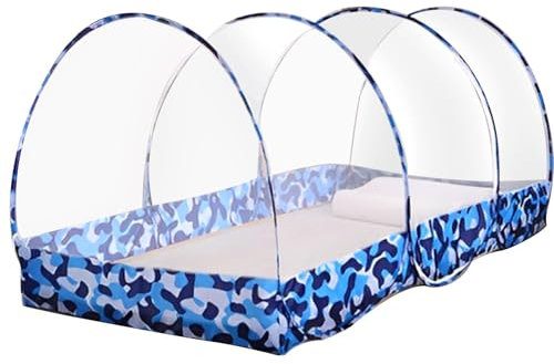Moskitonetz für Bett, faltbar, tragbar, Reise-Mosquit_o, Camping, Moskitonetz, einfache Installation – 90 x 190 x 90 cm