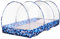 Moskitonetz für Bett, faltbar, tragbar, Reise-Mosquit_o, Camping, Moskitonetz, einfache Installation – 90 x 190 x 90 cm