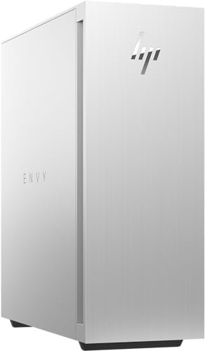 HP ENVY TE02 Desktop PC- i9 12900 (16 Cores, 2.4/5.1GHz), NVIDIA GeForce RTX 4070 12GB, 2TB PCIe Gen 4.0x4 NVMe, 32GB DDR4, SD card reader, GbE, WIFI 6 & BT 5.2, Windows 11 Pro (Renewed)