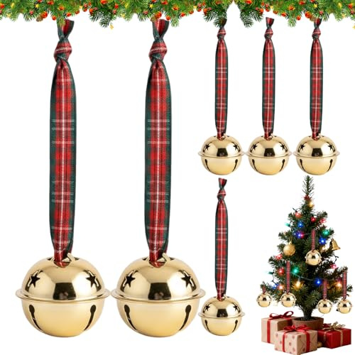 Weihnachtsglocke - Polar Express Glocke Heiligabend Box Füllstoff Geschenk Schlitten Glocken | Hängende Ornament Für Christbaumschmuck Geschenke