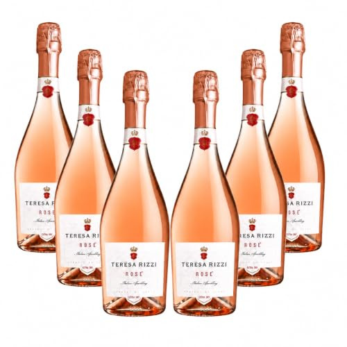 Teresa Rizzi Spumante Rosé Extra Dry - Spumante Rosé, 6 bottiglie