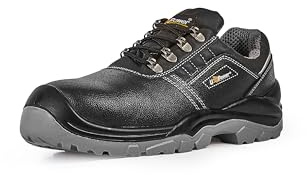 Upower Herren Espadrille U-Power BC20023-41-Calzado de seguridad gama Style&Job Model Tongue S3 SRC, Schwarz, 37 EU