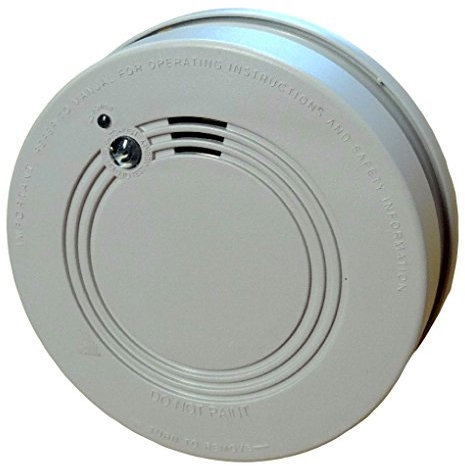 Kidde Firex KF20 Smoke Alarm (Mains / Battery Back Up- Optical) with SMK4896 Universal Mounting Pattress Plate