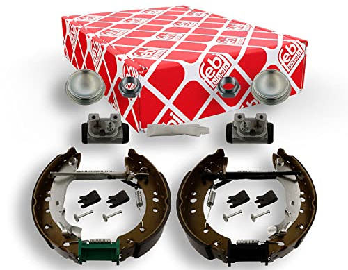 febi bilstein 37528 Brake Shoe Set with additional parts, pack of two