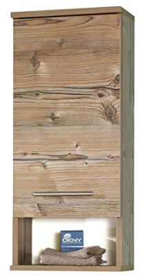 Schildmeyer Hängeschrank 119933 Isola, 30x20.5x71 cm, silberfichte Dekor