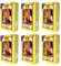 6 X 100g Henna Color Naturhaarfärbemittel Pulver Farbe Öko Goldblond