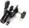 C-Clamp with 5/8 Female Light Stand Attachment | Background Support Light Stand Adapter Cross Bar Pole Grip | Photography Studio