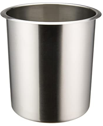 Winco BAMN-3.5, 3.5-Quart Stainless Steel Bain Marie Pot W/О Lid, NSF, Double Boiler, Sauce Pot