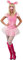 Kleid Schweinchen (Kleid, Haarreif mit Ohren, Nase)