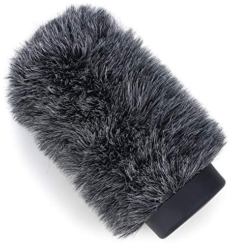 YOUSHARES Furry Windschutz für Rode NTG1, NTG2, Audio-Technica AT897 Richtmikrofone, Windschutz Bis zu 5,5 lang