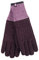 HEAT HOLDERS - Ladies Cute Striped Fairisle Warm Knitted Fleece Lined Winter Thermal Gloves (M/L, Mulberry (Kisdon))