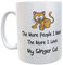 Decalarama Ginger Cat Mug Gift - The More People I Meet The More I Love My Ginger Cat - Nice Fun Cute Novelty Cup Present