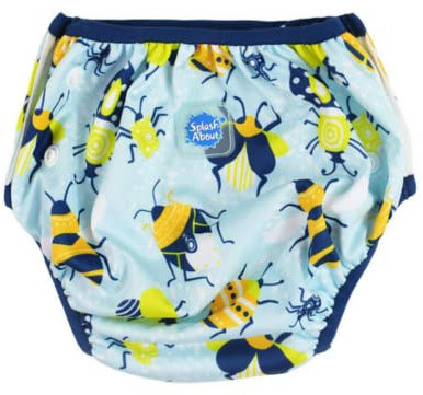 Splash About Couche de natation à taille réglable, Bugs Life 0-12 mois