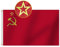 Bandiera dell'Unione Sovietica Heavy Duty URSS 0,9 x 1,5 m Oxford Nylon 210D ricamato martello e falce quattro file cucitura Fly Ends Unione delle Repubbliche Socialiste Sovietiche Bandiere nazionali