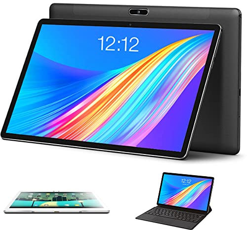 Tablet 10.1 Inch Android 11.0 Tablets,Slim Windows Tablet PC Computer with 8GB RAM 128GB Storage/2MP+ 8MP Dual Camera, IPS HD Display,WiFi/Quad-Core Processor/stereo Sound/Bluetooth