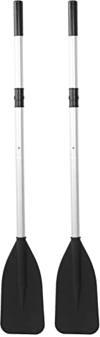 Palas de Kayak 1 Par/Set 132cm Remos de Barco Desmontables Paleta de Kayak de Nivel de Entrada para Remero, Remeros, Principiantes