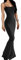 AnotherChill Women's Casual Lounge Slip Long Dress Sexy Sleeveless Backless Bodycon Maxi Dresses 2023 Summer Slim Elegant Black, black, M