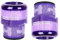 Odashen Lot de 2 filtres de rechange pour aspirateur Dyson SV19 SV12 Omni-Glide SV21 - Pièce n° 965241-01