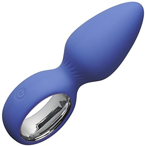 Sinful Butt Plug Vibrator - Prostate Plug Sex Toys Couples Men & Women | 11.3 cm long, 5.9 cm insertable, 3.5 cm diameter, M2 USB Magnetic charger, 7 vibration patterns, Silicone, ABS-plastic, Coral