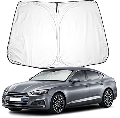 BIXUAN A5 Parasol Compatible con Audi A4 A5(8W6) 2018-2022 S/RS Parabrisas para A4 B8 2009-2016 el Parabrisas del Coche Cubierta del Parabrisas del Coche Protección contra el Viento para Parabrisas