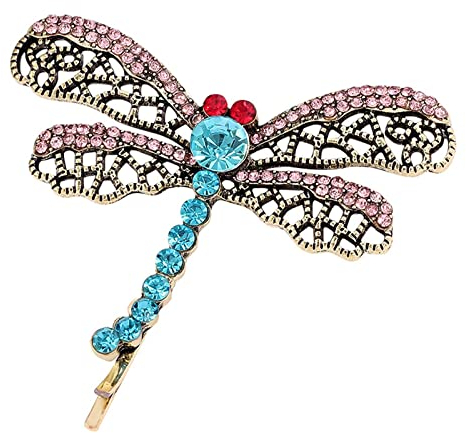 Wort Libelle Clip Halloween Cosplay Thriller Film Requisiten Retro Libelle Haarnadel Kopfschmuck Libelle Mode