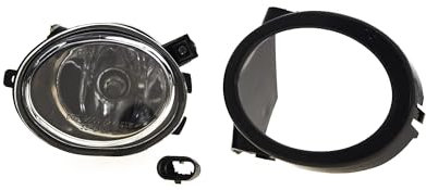 EDA PREMIUM auto Stoßstange, Spot, NEBELSCHEINWERFER Links Transparent 63177894017 passend für BMW 3 E46 2000-2001