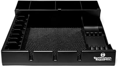 Gentlemen Republic Barber Station Organizer - Multi-Compartment, Black