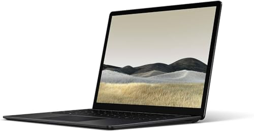 2019 Microsoft Surface Laptop 3 con Intel Core i7-1065G7 (13.5-pulgadas, 16GB RAM, 256GB SSD) (QWERTY Inglés) Negro (Reacondicionado)