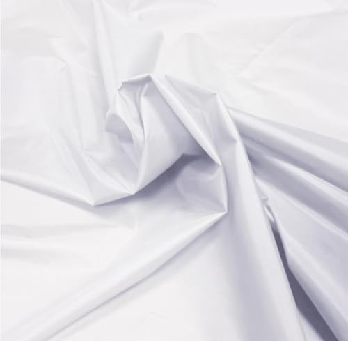 A-Express Weiß Half 1/2 Metre Polyester Stoff Wasserdicht Planen-Stoff Draussen Material Zelt Flagge Meterware
