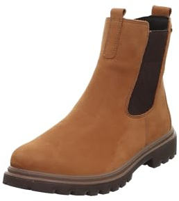 Legero Monta Damen Chelsea Boot Leder Schwarz Schwarz