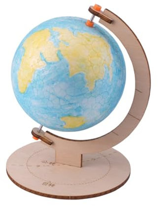 KONTONTY Schaumstoffbälle Zum Basteln Weltkugel Aus Runden Schaumstoffbällen Für Erdkugel-projekte Bastelschaum Und Planeten Für Junge Mädchen