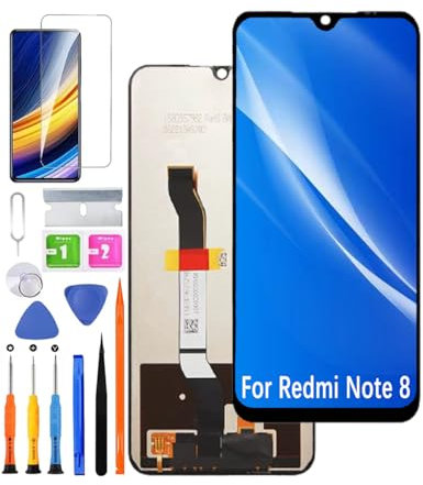 HLYGZX Pantalla LCD de repuesto original para Xiaomi Redmi Note 8, M1908C3JH M1908C3JG M1908C3JI pantalla LCD táctil digitalizador kit de piezas de reparación (no para Note 8 pro)