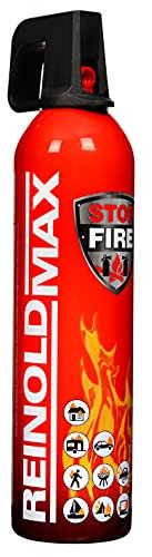 IWH - Spray extincteur 750 ml | Extincteur à mousse ABF compact idéal pour le camping, la voiture, la maison et les loisirs | Petit spray d'extinction idéal pour les déplacements | Contenu : 750 ml