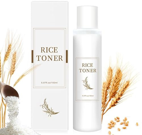 Rice Toner Korean Skincare, 150ML Rice Toner Gesicht, Koreanische Skincare Gesichtswasser Feuchtigkeitsspendend, Trocken und Nicht Fettend für Alle Hauttypen Geeignet (B)