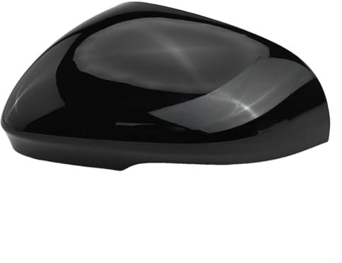 Rear Wing Mirror Cover, for Jaguar XJ XJR XK XF XKR XKR-S I-Pace XE 2010-2015, Left And Right Side Glossy Black ABS Replacement C2Z4413/C2Z4412(Left)