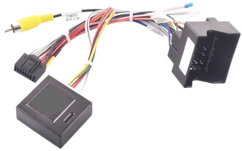 Faisceau de câbles d'autoradio Adaptateur de câble de Faisceau de câbles stéréo for autoradio Android 16 Broches, for Citroën, C4, C5, DS6, Peugeot, 3008, 2008, 307, 408(with Canbus)