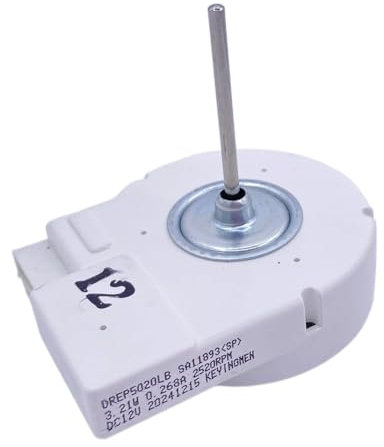 QCKRTAU DREP5020LB DA31-00146E Motore Ventola BLDC DREP5 Ricambio, Compatibile con Frigorifero Samsung, Sostituisce AP4136569 1486536 4382206