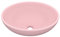 Lavabo à Poser, Lave-Mains Évier de Salle de Bain ovale de luxe Rose mat 40x33 cm Céramique